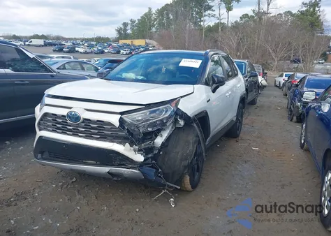 2020 Toyota Rav4 Hybrid Xse z USA, uszkodzony, nr VIN 2T3EWRFV1LW081473